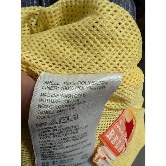 Tommy Bahama Relax Shorts Swim Trunk Ship in a Bottle Swim Lined Navy Blue Men's - Picture 4 of 5